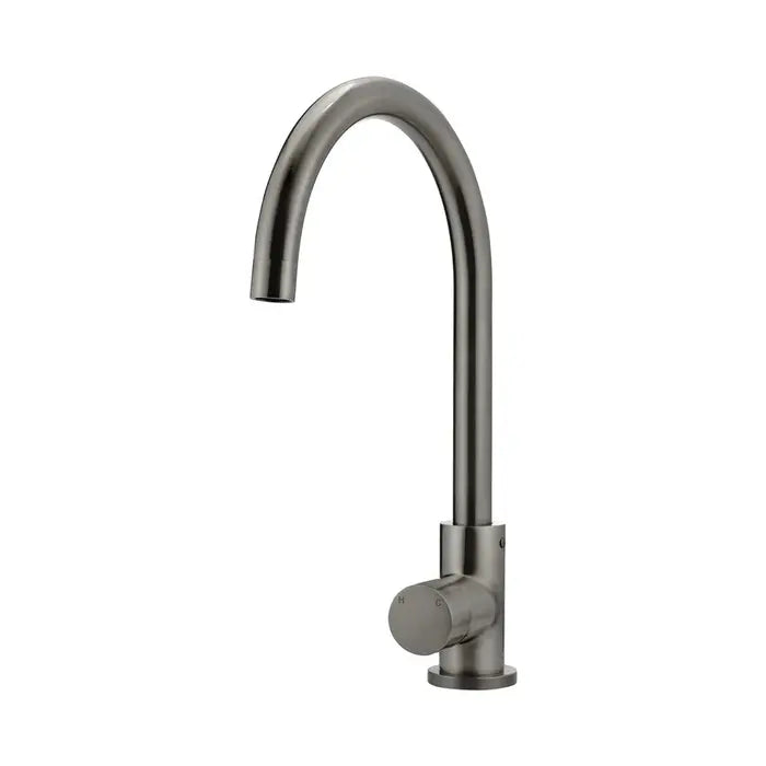 Meir Round Kitchen Mixer Tap - Shadow