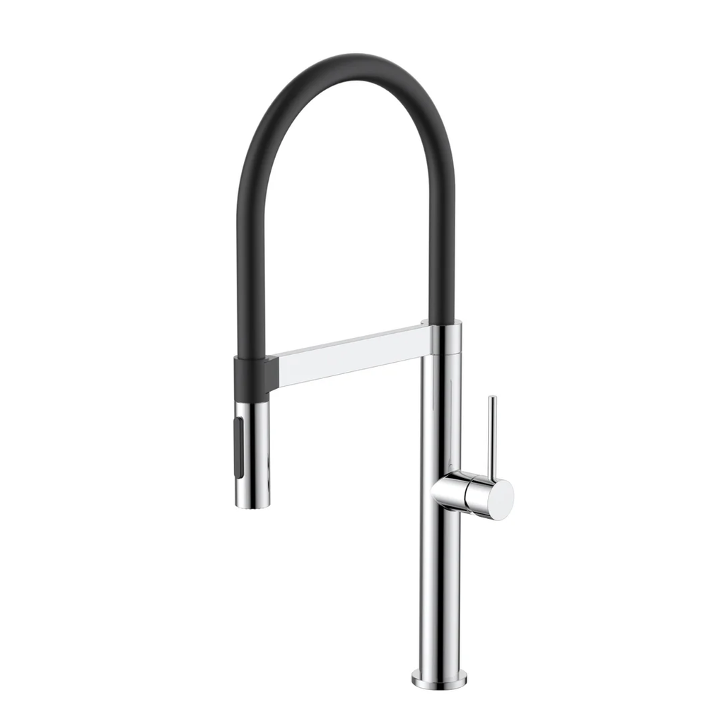 Meir Pull Down Kitchen Mixer with Magnetic Dock - Chrome