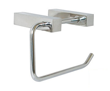 Metlam Paterson Single Toilet Roll Holder - Polished Stainless Steel