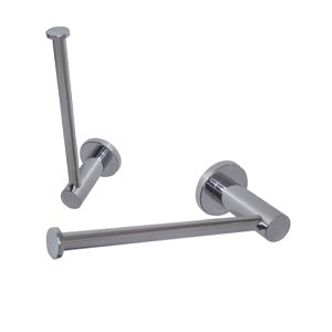 Metlam Lachlan Single or Spare Toilet Roll Holder - Bright Chrome Plate