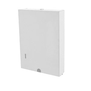 Metlam Paper Towel Dispenser - White Powder Coat