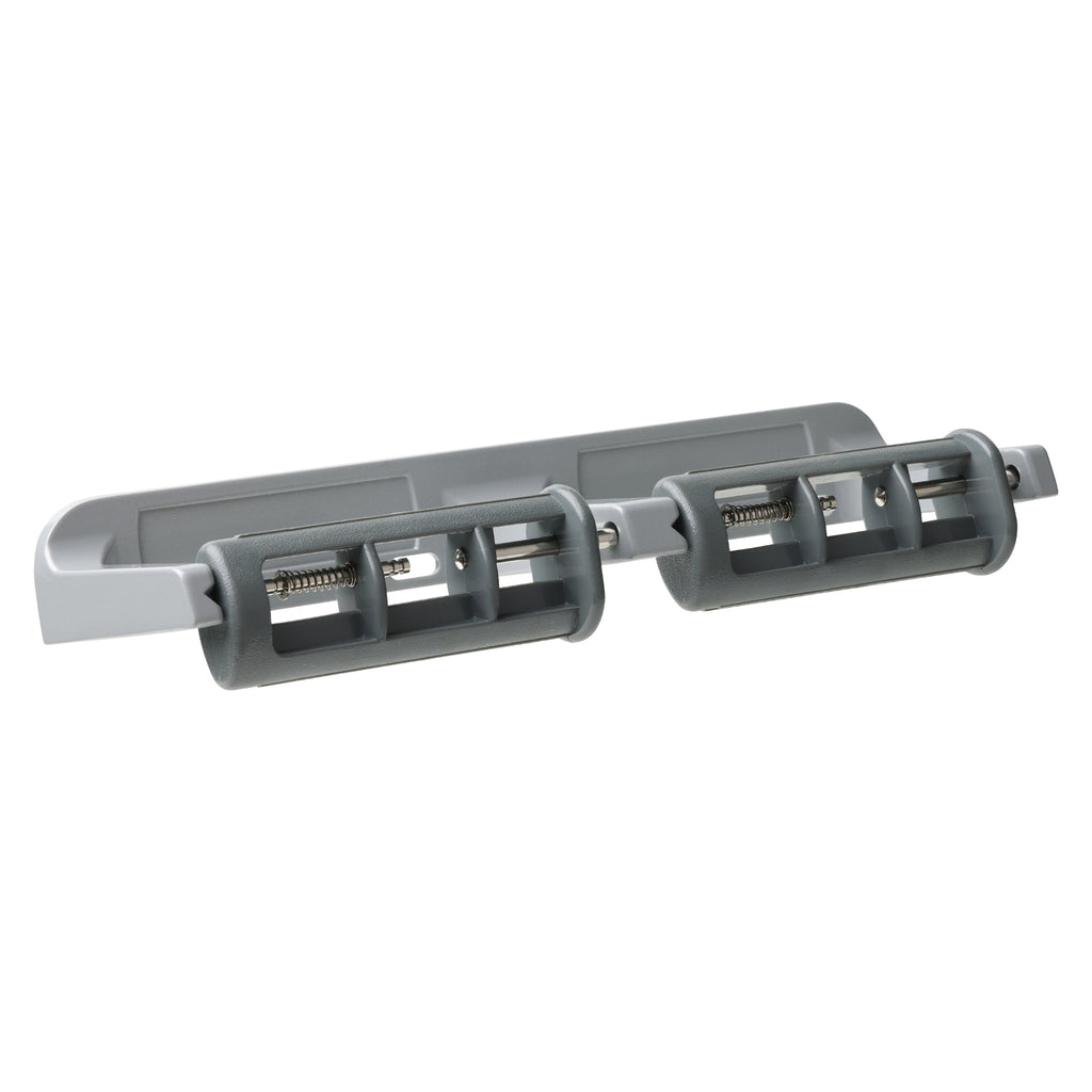 Metlam Toilet Roll Holder with Restricted Feed - Grey