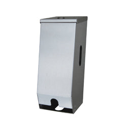 Metlam Lockable Toilet Roll Dispenser - Satin Stainless Steel