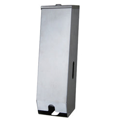 Metlam Lockable Toilet Roll Dispenser - Satin Stainless Steel