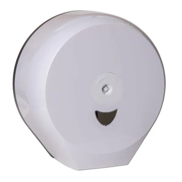 Metlam Jumbo Toilet Roll Dispenser - White