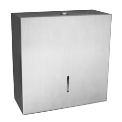 Metlam Jumbo Toilet Roll Dispenser - Satin Stainless Steel
