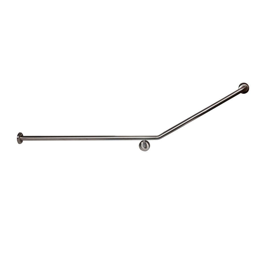 Metlam 30° Flush Mount Rear/Side Wall 950x700mm - Satin Stainless Steel