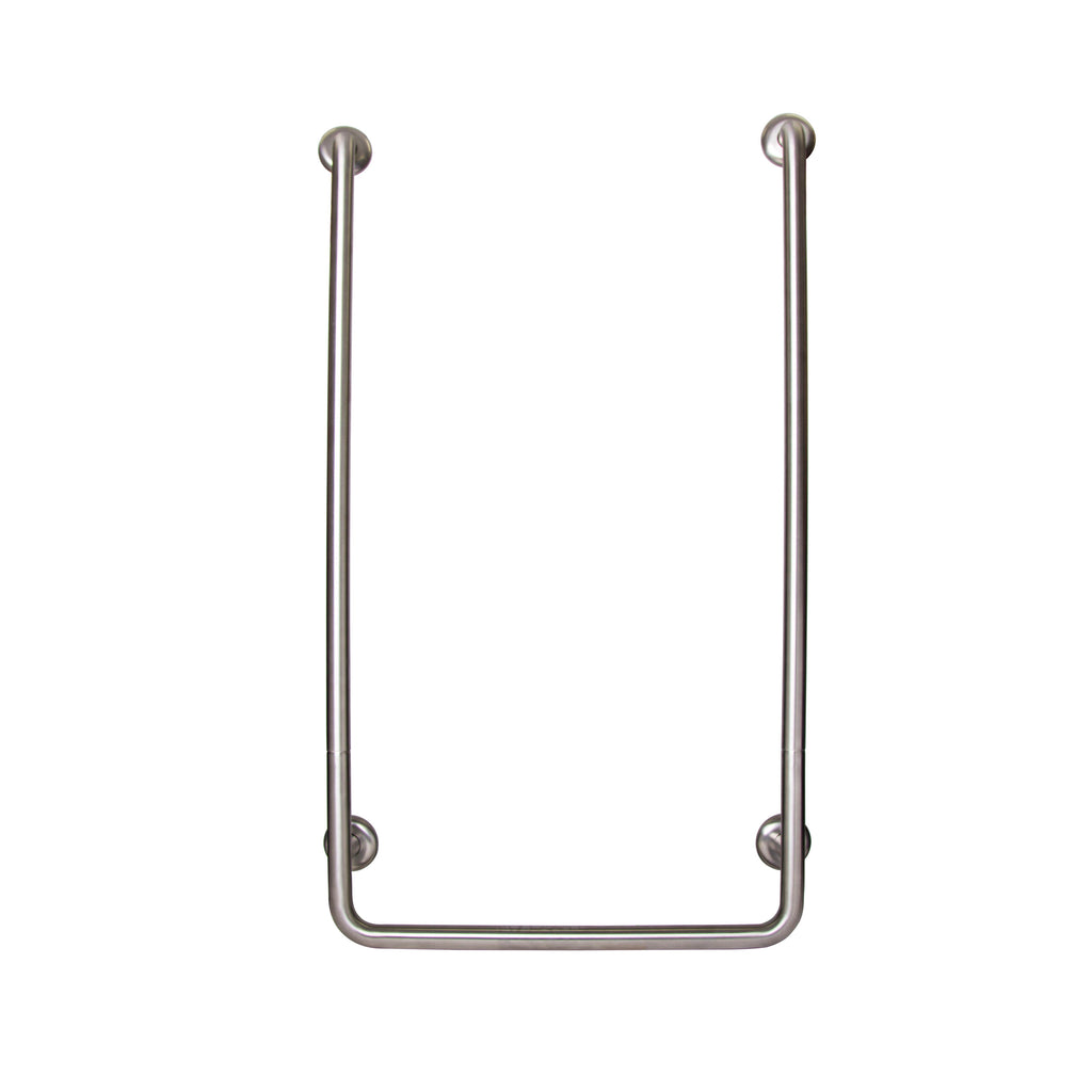 Metlam Modular U-Shaped Grab Rail - Satin Stainless Steel