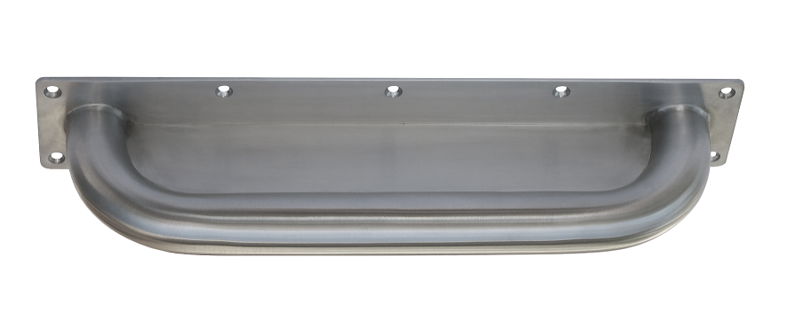 Metlam Anti-Ligature Straight Grab Rail - Satin Stainless Steel