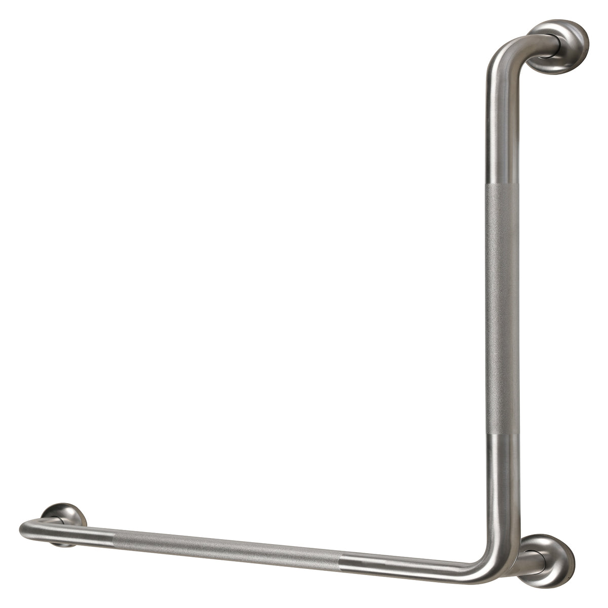 Metlam 90° Peened Grab Rail - Satin Stainless Steel – Wellsons