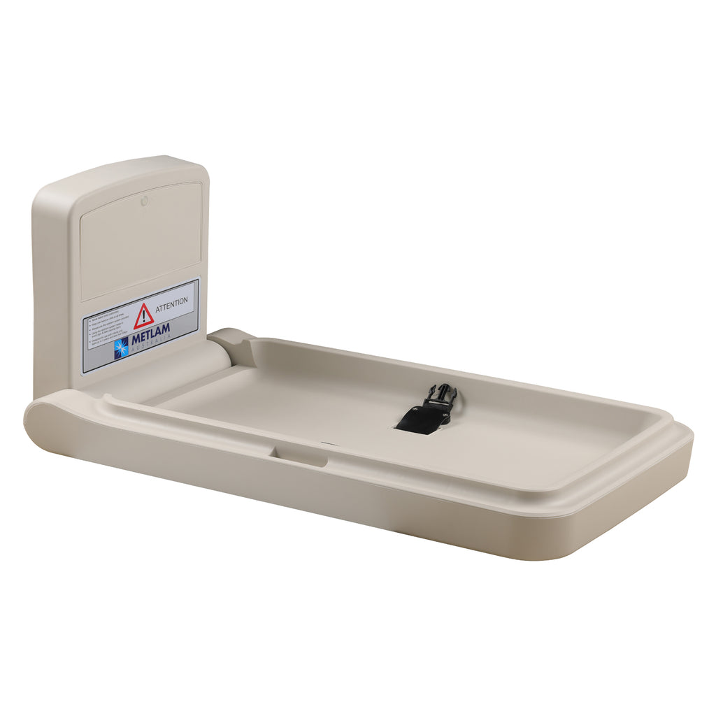 Metlam Vertical Baby Change Station - Off White