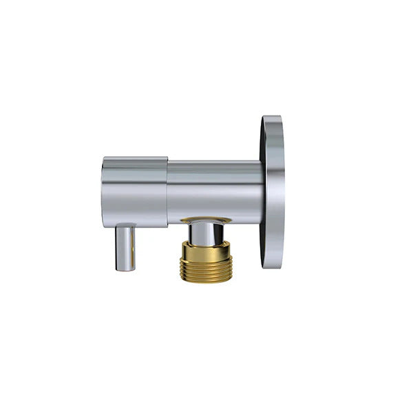 Meir Mini Stop Cistern Tap - Polished Chrome