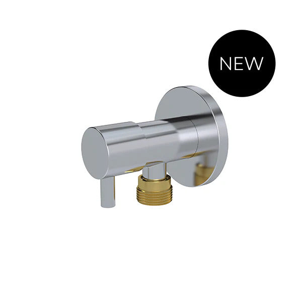 Meir Mini Stop Cistern Tap - Polished Chrome