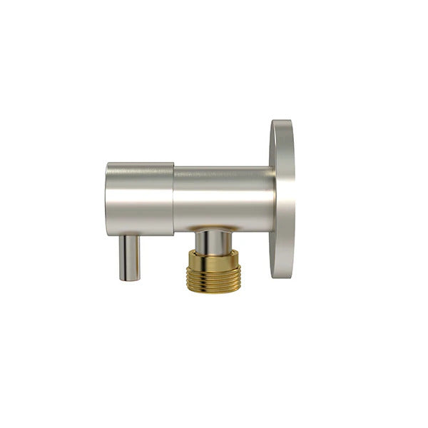 Meir Mini Stop Cistern Tap - Brushed Nickel