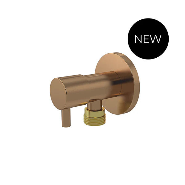 Meir Mini Stop Cistern Tap - Lustre Bronze