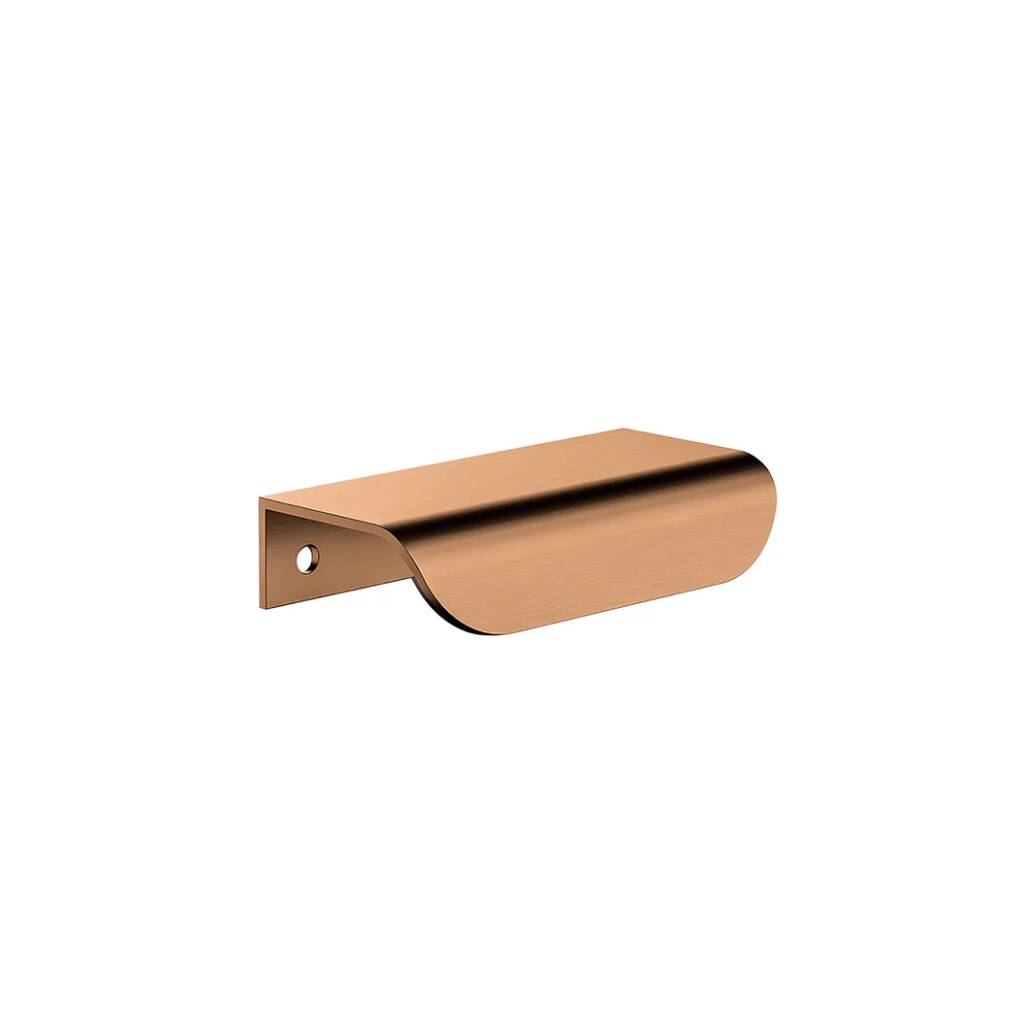 Meir Öppen Edge-Pull Cabinet Handle - Lustre Bronze