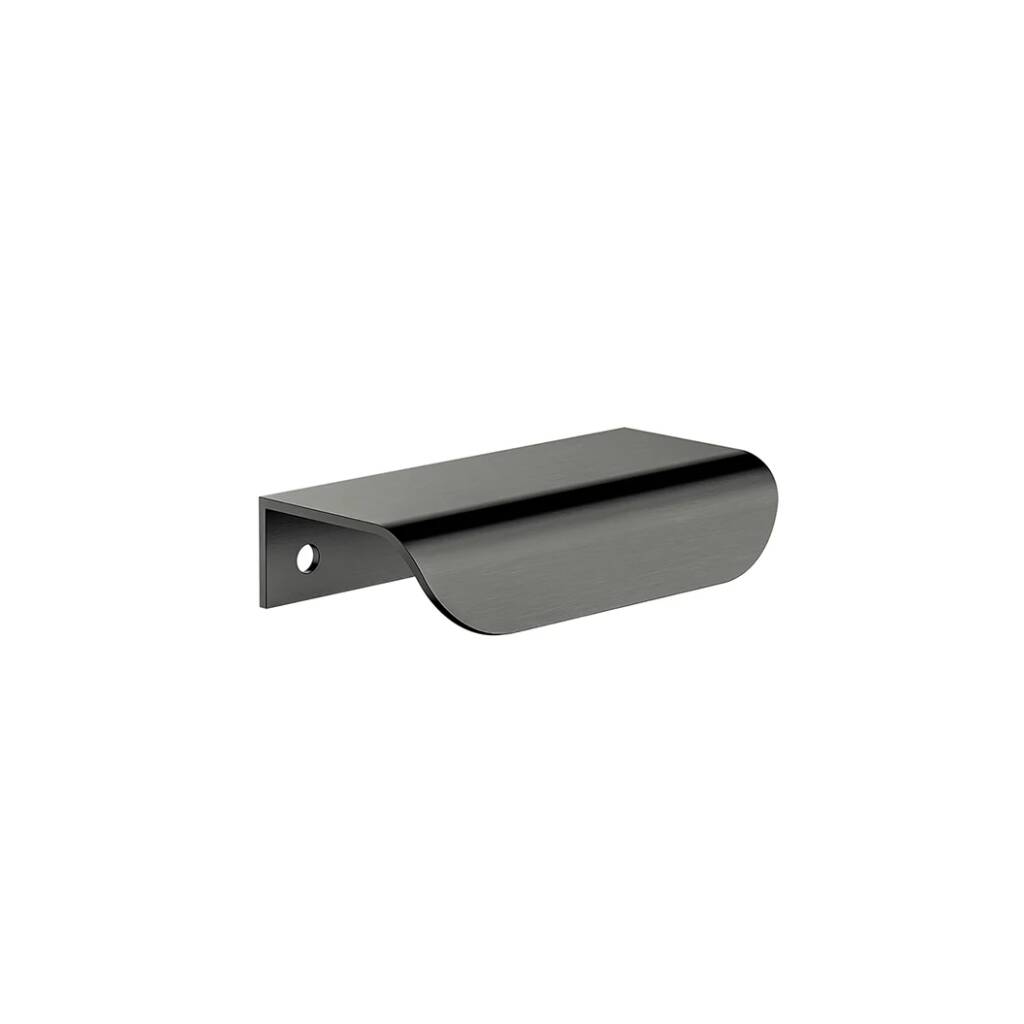 Meir Öppen Edge-Pull Cabinet Handle - Shadow Gunmetal