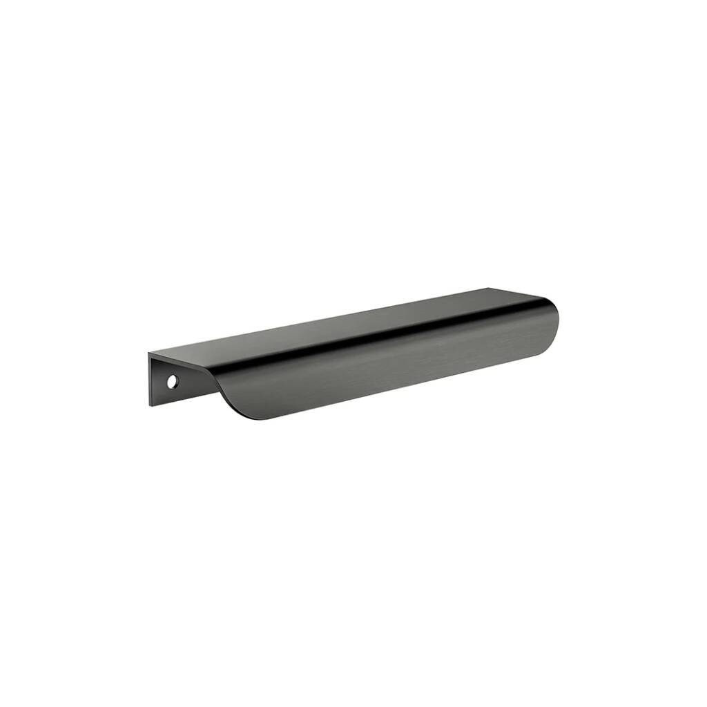 Meir Öppen Edge-Pull Cabinet Handle - Shadow Gunmetal