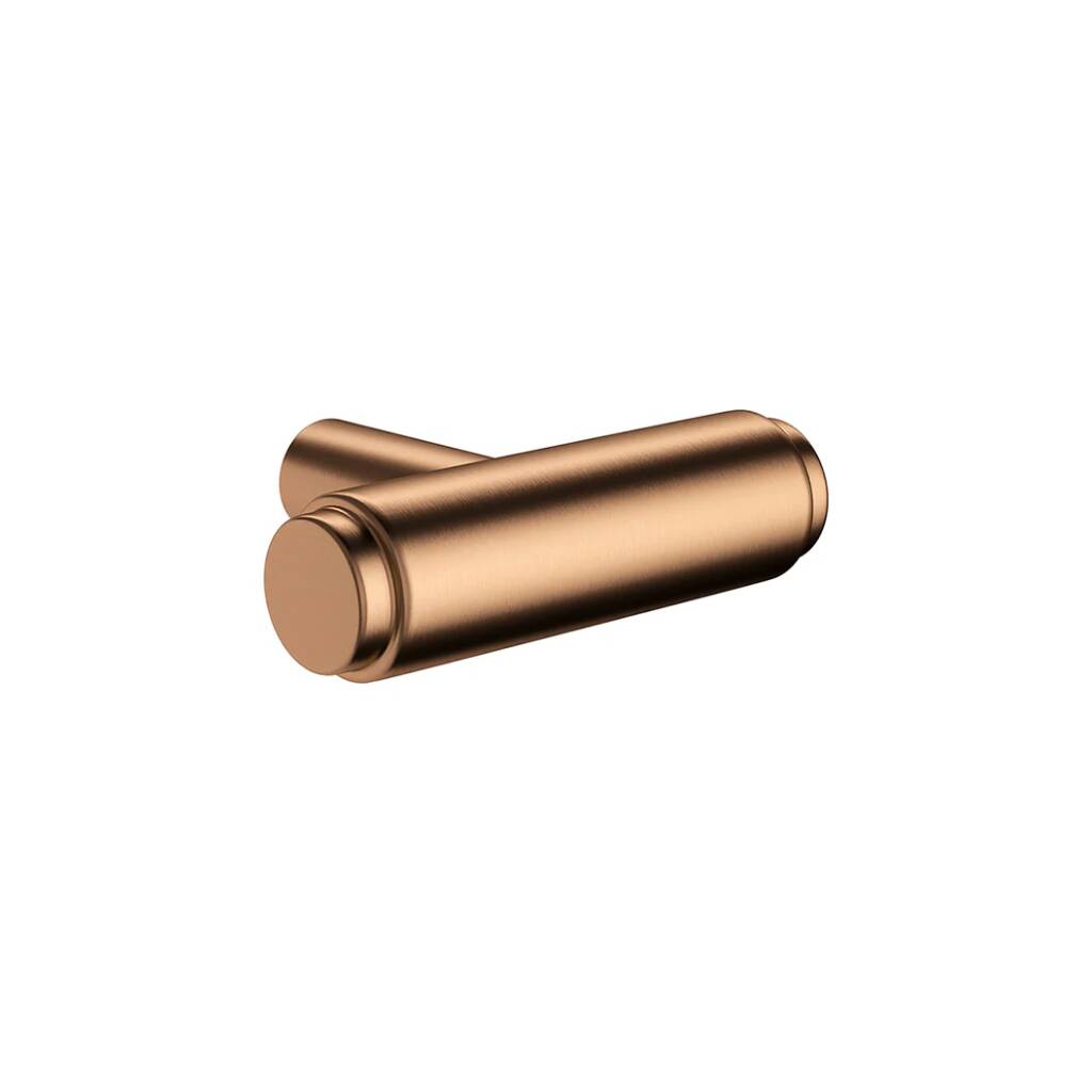Meir Öppen T-Pull Cabinet Handle (Brushed) - Lustre Bronze