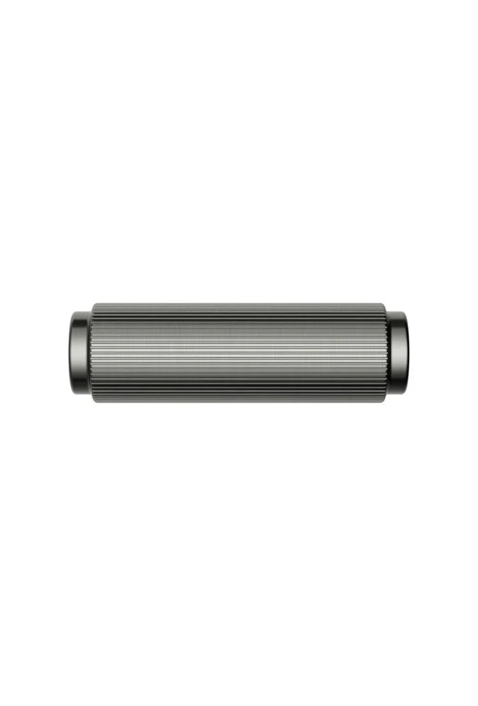 Meir Öppen T-Pull Cabinet Handle (Linear Knurled) - Shadow Gunmetal