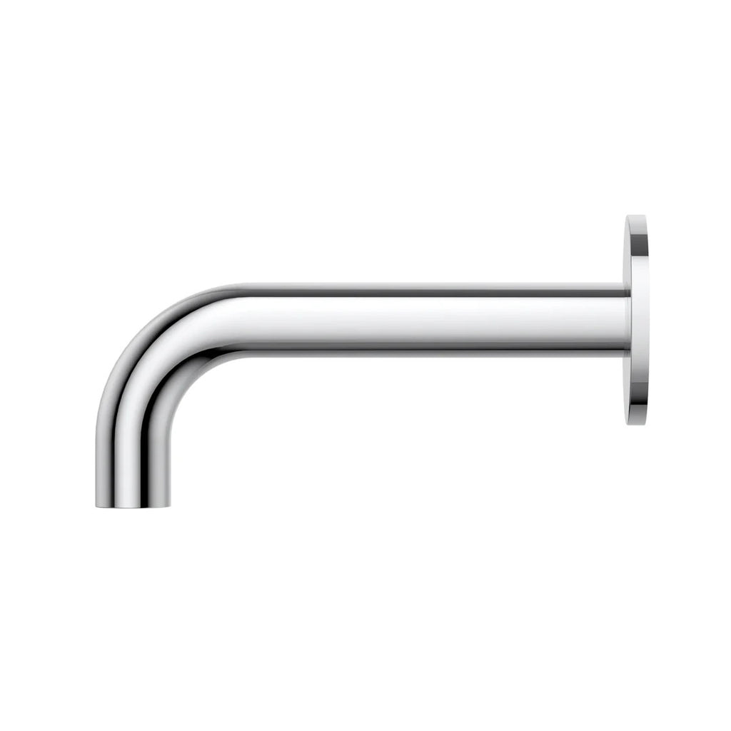 Meir Universal Round Curved Spout 170mm - Chrome