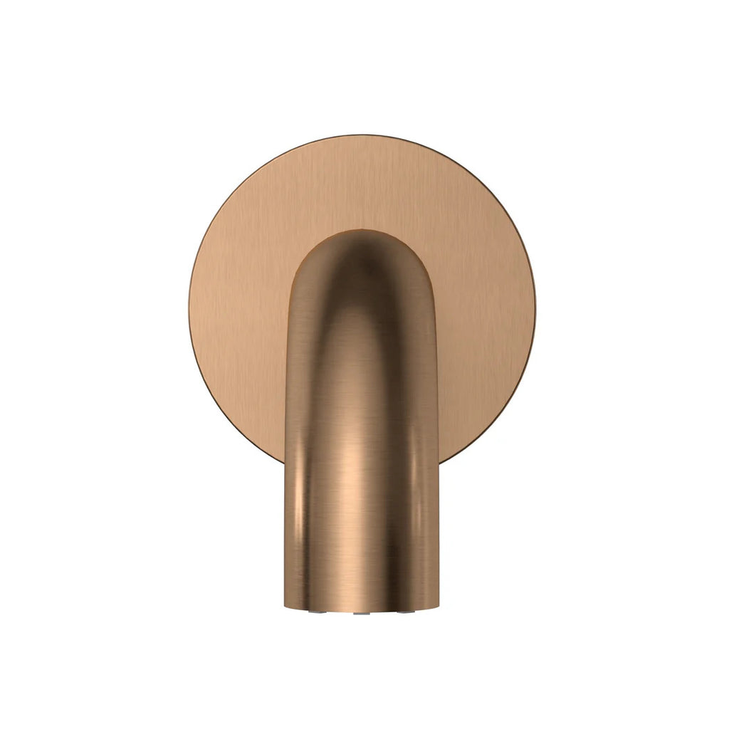 Meir Universal Round Curved Spout 170mm - Lustre Bronze