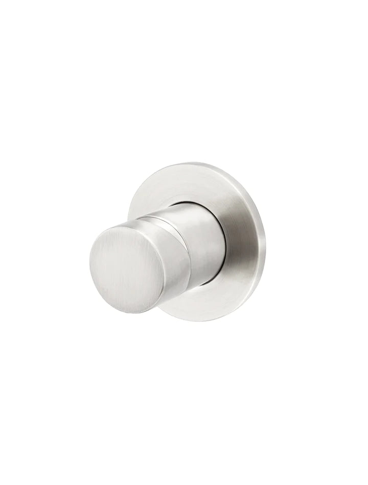 Meir Round Wall Mixer - Brushed Nickel