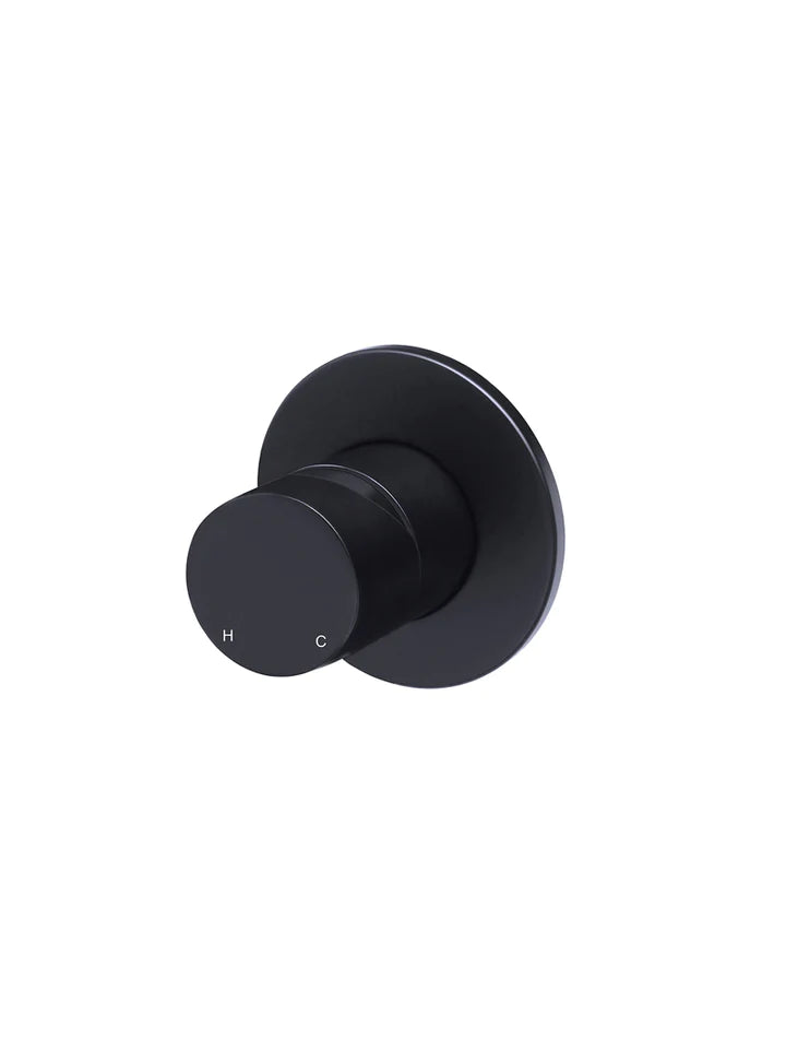 Meir Round Wall Mixer - Matte Black