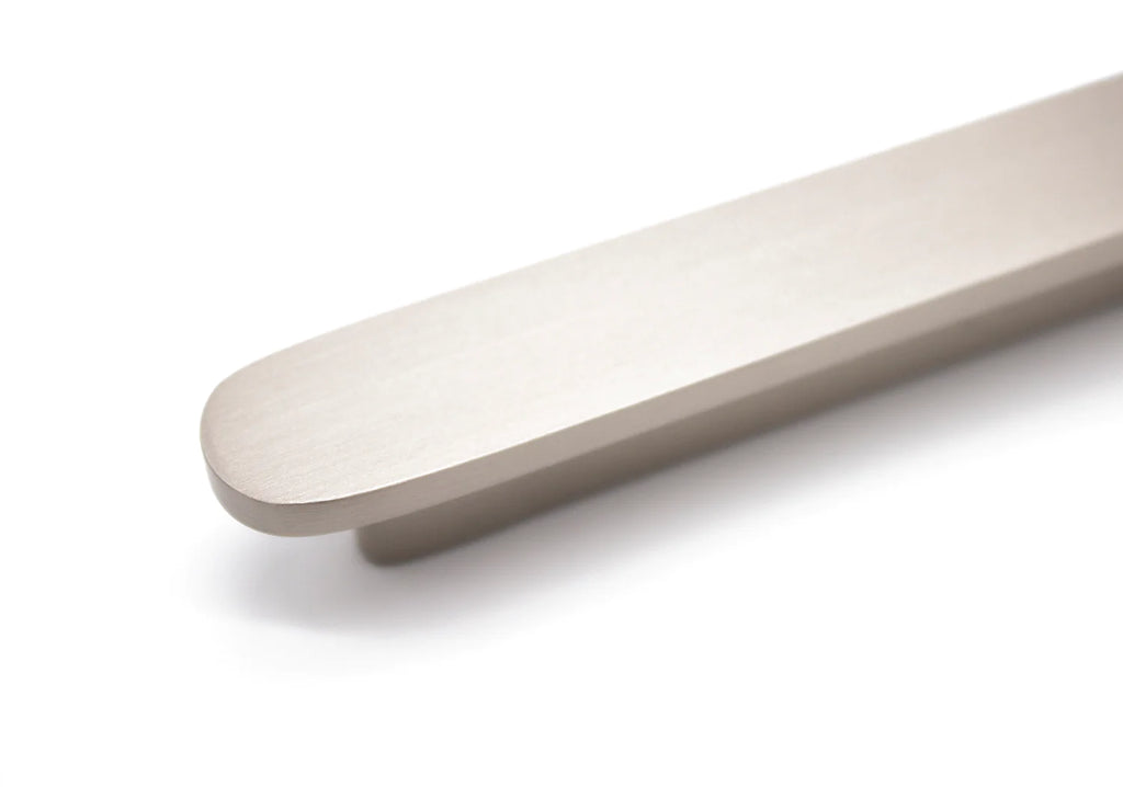Manovella Brushed Nickel Oval Profile Cabinet Pull - Imogen