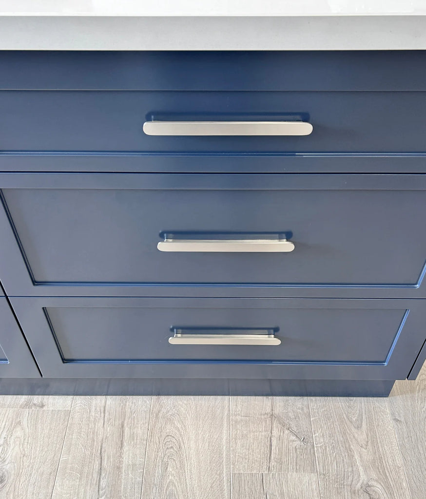 Manovella Brushed Nickel Oval Profile Cabinet Pull - Imogen