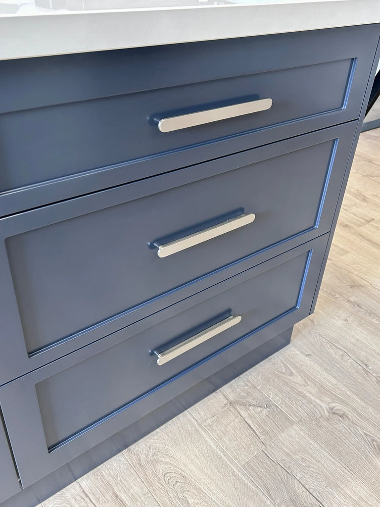 Manovella Brushed Nickel Oval Profile Cabinet Pull - Imogen