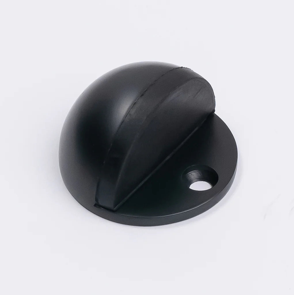 Manovella Matte Black Half Moon Door Stop