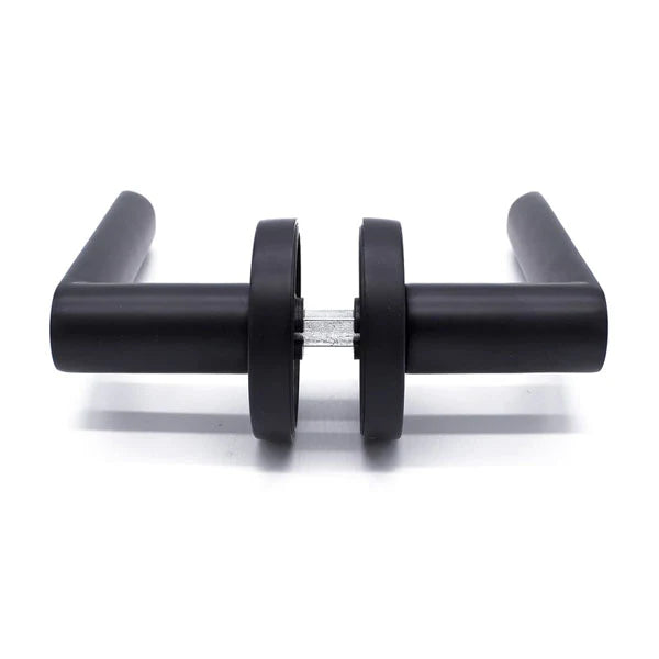 Manovella Passage Door Handle - Fairhaven - Matte Black