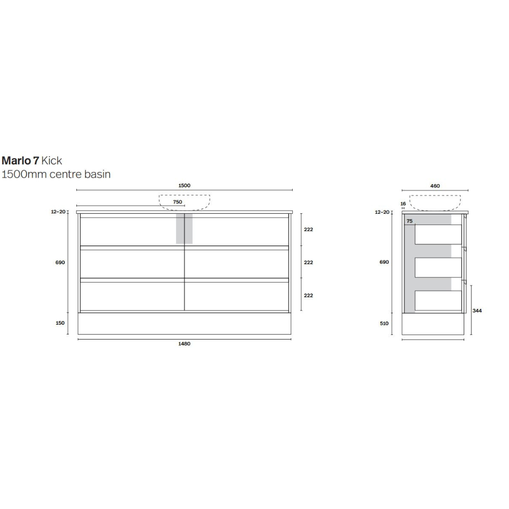 Marquis Marlo Floor Standing Vanity