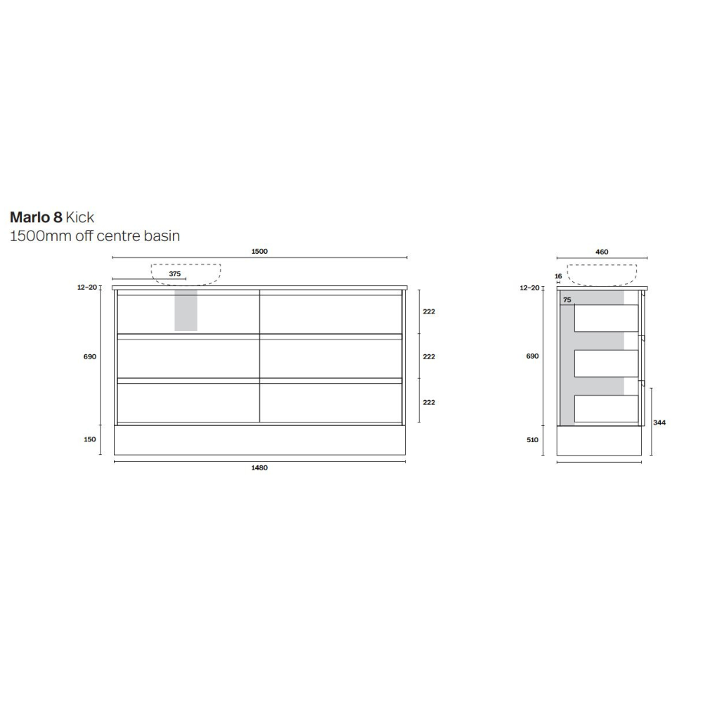 Marquis Marlo Floor Standing Vanity
