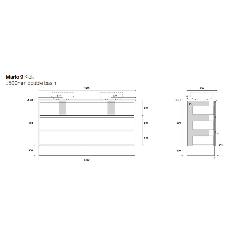 Marquis Marlo Floor Standing Vanity
