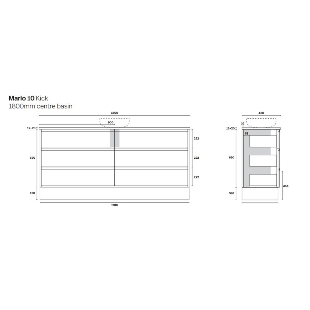 Marquis Marlo Floor Standing Vanity