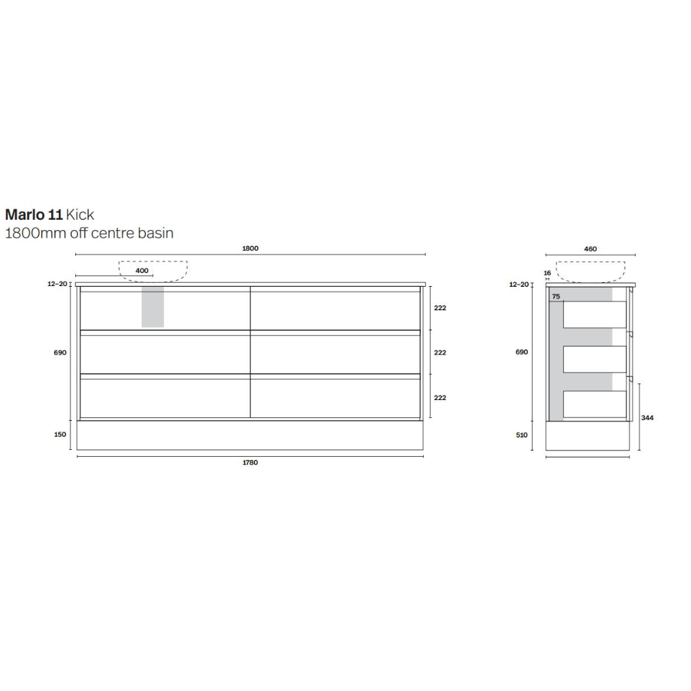 Marquis Marlo Floor Standing Vanity
