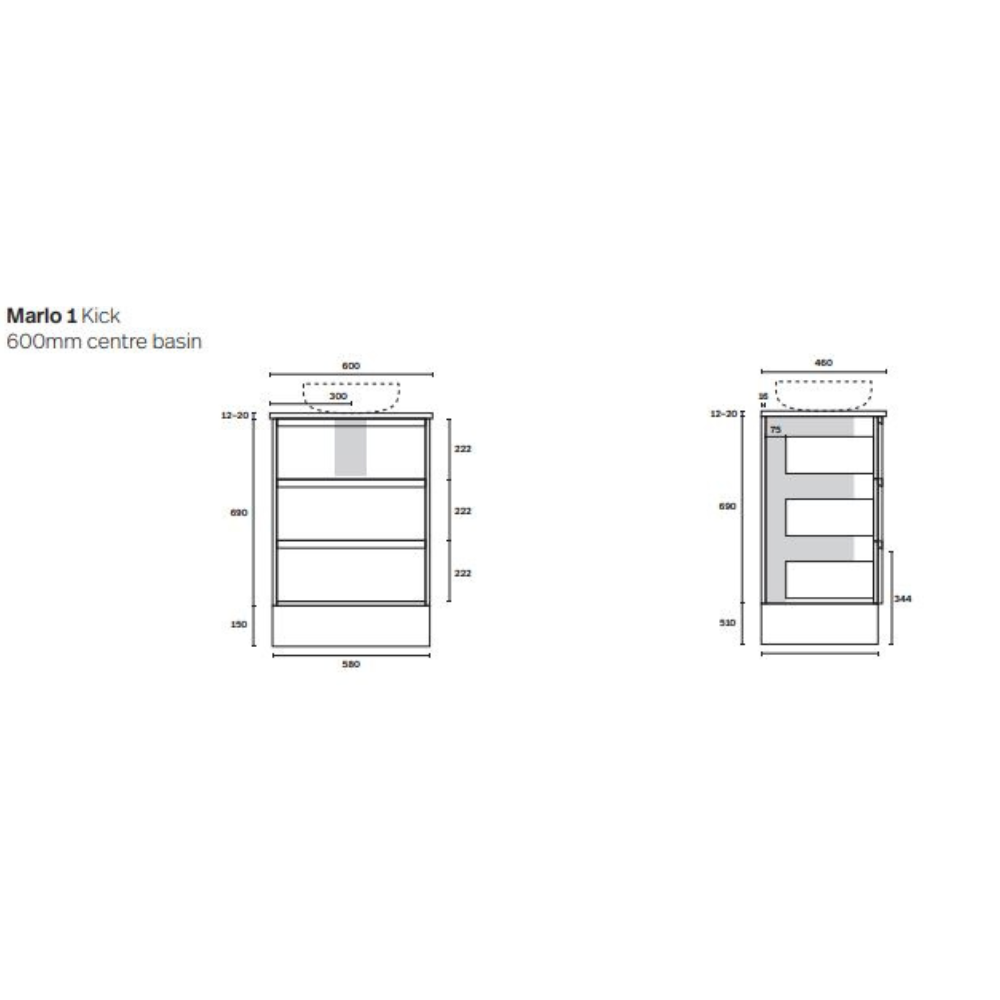 Marquis Marlo Floor Standing Vanity