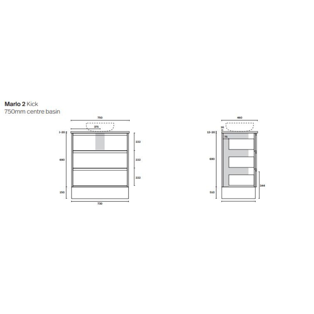 Marquis Marlo Floor Standing Vanity