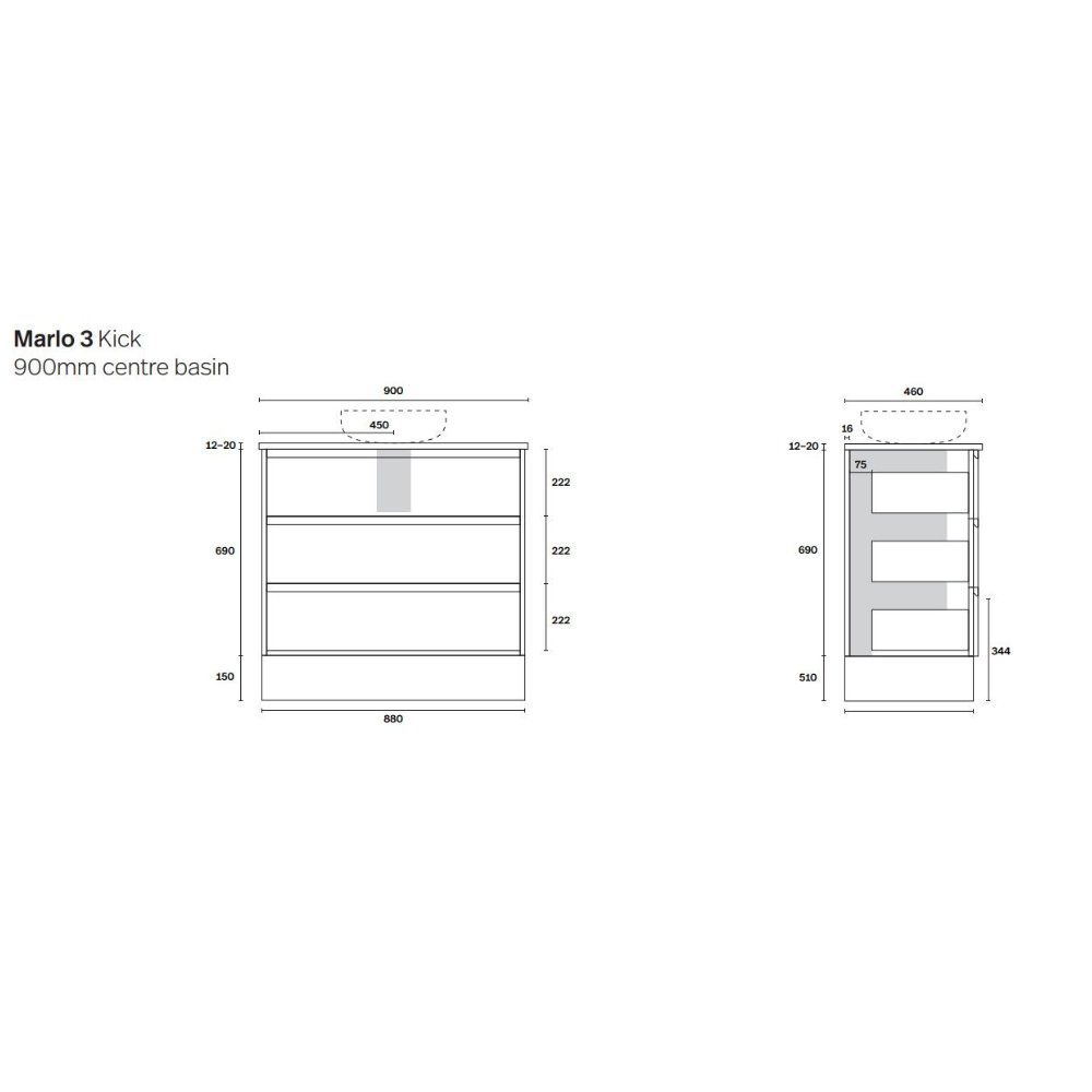 Marquis Marlo Floor Standing Vanity