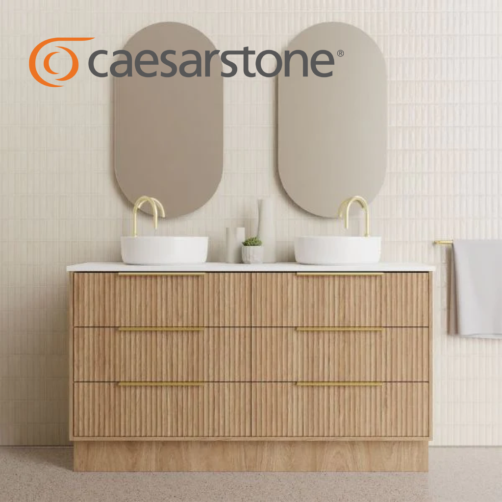 Marquis Lake Floor Standing Vanity Caesarstone Dekton Vasari