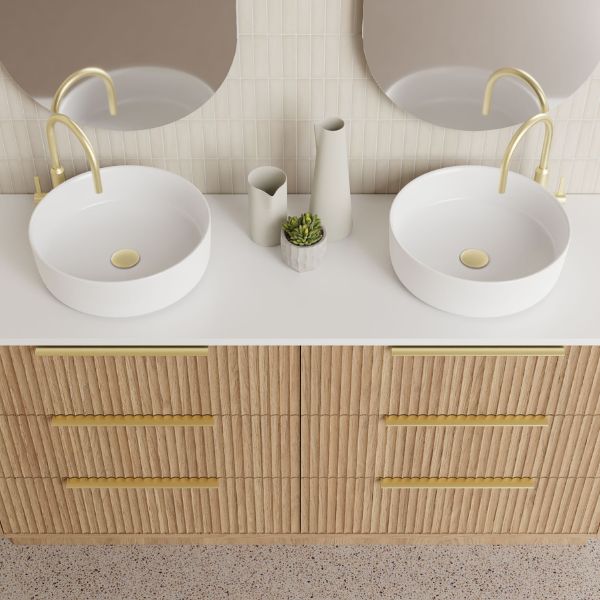 Marquis Lake Floor Standing Vanity Caesarstone Dekton Vasari
