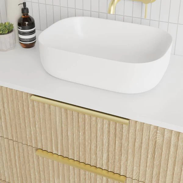 Marquis Lake Wall Hung Vanity Caesarstone Dekton Vasari