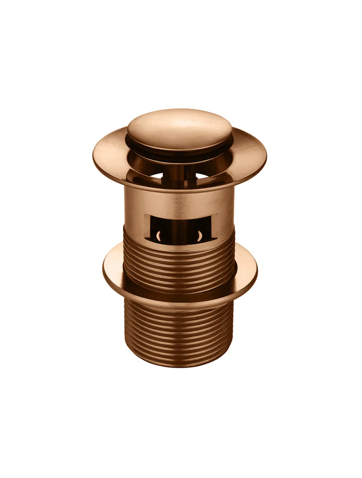 Meir Basin Pop Up Waste 32mm - Lustre Bronze