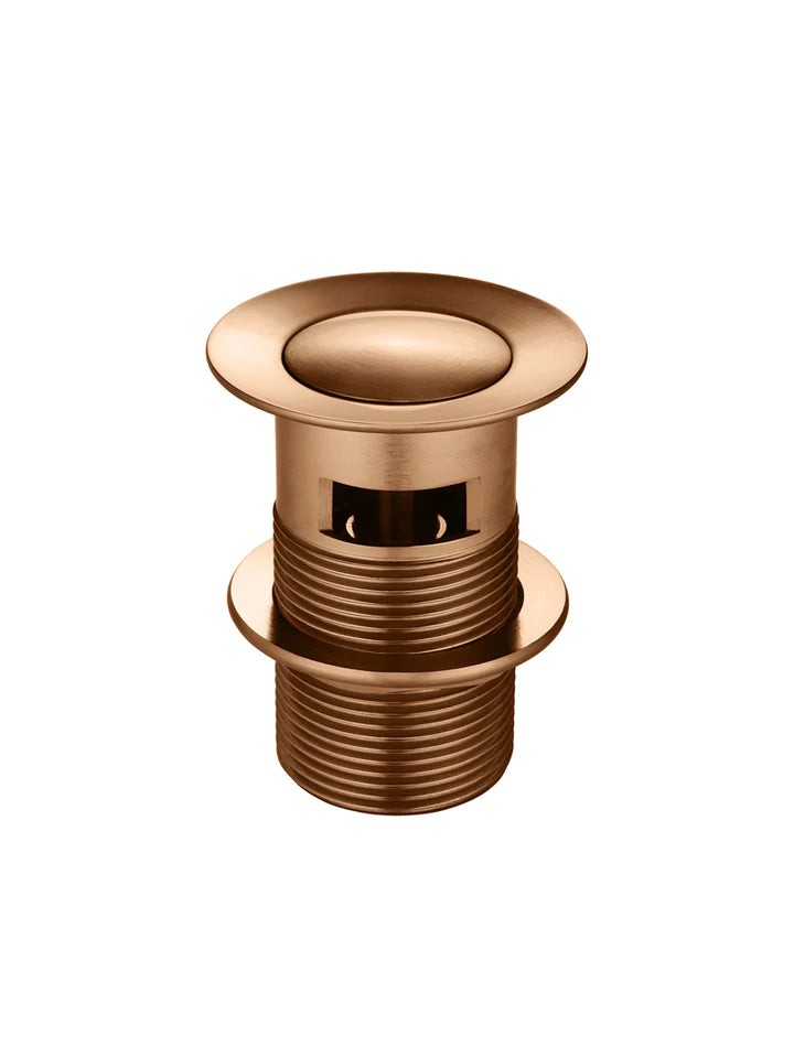 Meir Basin Pop Up Waste 32mm - Lustre Bronze