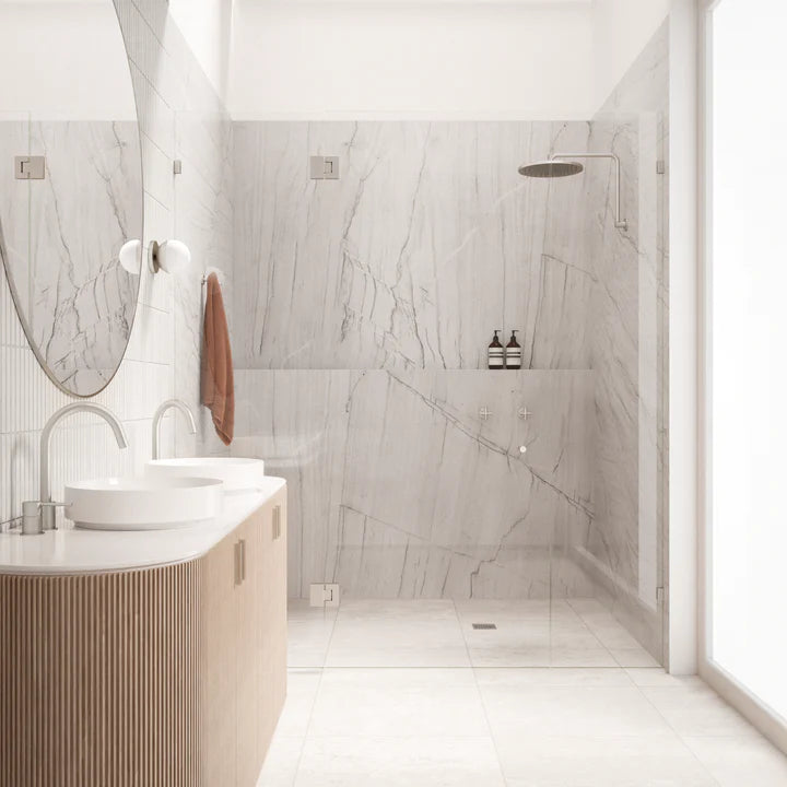 Meir High Rise Shower Arm - Brushed Nickel