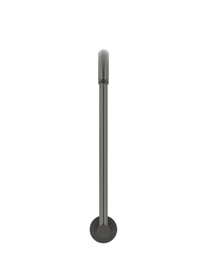 Meir High Rise Shower Arm - Gunmetal