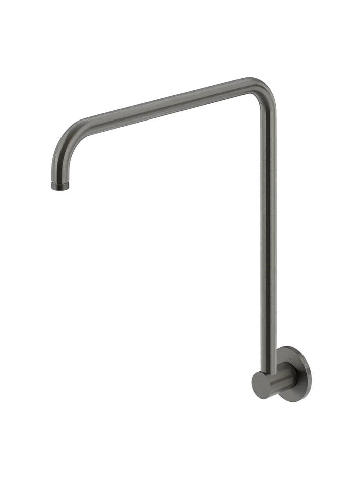 Meir High Rise Shower Arm - Gunmetal
