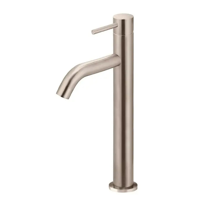Meir Piccola Tall Basin Mixer Tap - Champagne Rose Gold